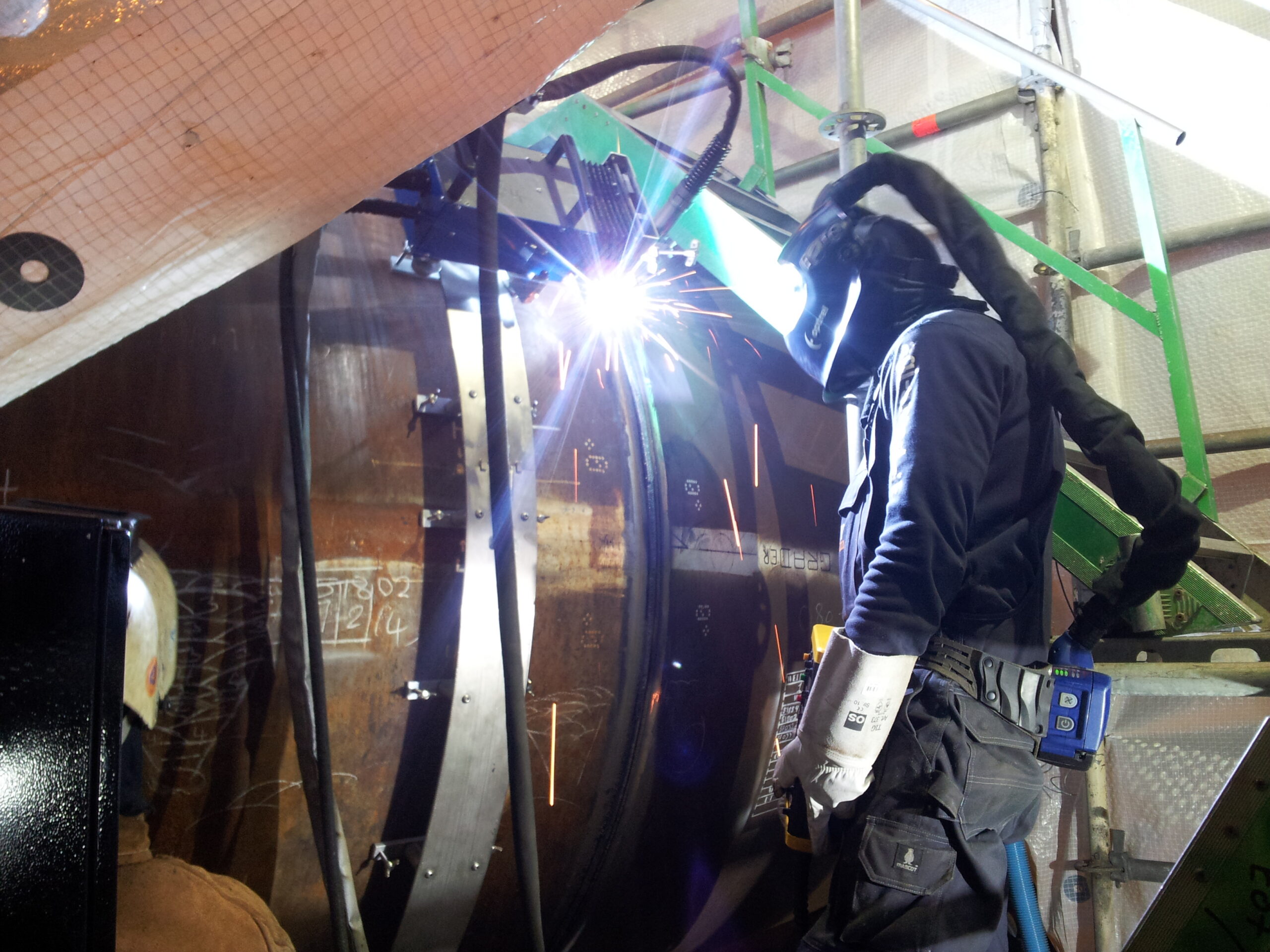 Firefly orbitaal las installatie